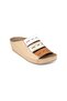 Upeo Anatomical Sole Gel Supported Heel Spur Four Seasons Women's Slippers - 2
