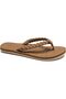 Braided Pacifica Soft Strap Beach Flip Flop Sandals for Women