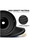 Non-Slip Yoga Mat 10mm with Strap, Home Workouts - Black - 2