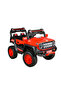 RECHARGEABLE CAR 2 Battery 6 V -2 Motor with RC-Red