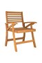 5 Piece Garden Dining Set Solid Wood Acacia - 4