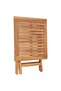 Folding Garden Table 45x45x45 cm Solid Teak Wood - 4