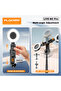 LIVE-M5 Pro 3-in-1 Selfie Stick with LED Ring Light & Bluetooth Remote - 6