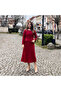 rochie Wistful red