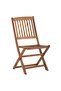 5 Piece Garden Dining Set Solid Acacia Wood - 7
