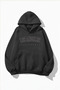 Unisex Soft Textured Los Angeles Printed Design Oversized 3 Thread Hoodie Sweatshirt