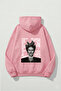 Unisex Soft Textured Frida Kahlo Viva La Vida Printed Design Oversized 3 Thread Hoodie Sweatshirt - 2