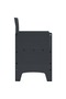 Garden Chair 4 pcs Anthracite 53 x 49 x 85 cm Polypropylene - 4