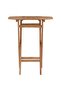 Folding Garden Table 60x60x75 cm Solid Teak Wood - 2