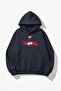 Unisex Soft Textured Moody Cheery Printed Design Oversized 3 Thread Hoodie Sweatshirt