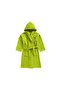 Kids Hooded Bathrobe | Monogrammed Letter 'A' | Soft Cotton Comfort