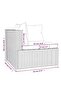 4 Piece Garden Lounge Set with Cushions Poly Rattan Grey - 4