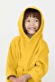 Kids Hooded Bathrobe | Monogrammed Letter 'A' | Soft Cotton Comfort - 4