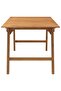 5 Piece Garden Dining Set Solid Wood Acacia - 8
