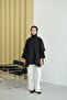Women's Cape Sleeve Short Trench Black - 5