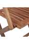 Folding Outdoor Chairs 8 pcs Solid Acacia Wood - 6