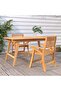 Garden Chairs 2 pcs 58x58x87 cm Solid Wood Acacia
