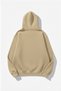 Unisex Soft Textured You'Re Becoming a Mother Printed Design Oversized 3 Thread Hoodie Sweatshirt - 2