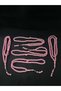 Pink Colored Plastic Stone 99 Beads Prayer Rosary Five-Piece Bulk Pack Pink 99 Beads Rosary 5 Pieces - 5