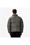 معطف رجالي رمادي اللون من Small Signature Embossed Puffer - 2
