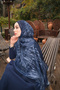 Mirel Soft Şal - Lacivert - 3