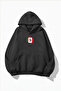 Unisex Soft Textured Playwoman Printed Design Oversized 3 Thread Hoodie Sweatshirt