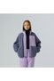 Plain Lilac Girl's Fleece Top Nf0A8Azhdin1-G Yumiori Full Zip Jac - 2