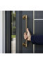 Sliding Door Pull Handle Antique Yellow Handle Steel Exterior Door Handle Lever 50 cm - 3