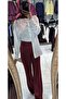 Geniş paça kumaş pantolon - 2