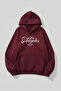 Unisex Soft Textured San Francisco since 1974 Printed Design Oversized 3 Thread Hoodie Sweatshirt