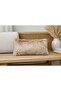 Soft 30X50 Plush Throw Pillow Cover Light Brown - Comfortable and Stylish Decoration - 2