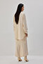 Stand-Up Collar Crepe Tunic - 7