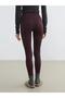 Shaping / Sculpting Stitch-Free Corded Fabric Women's Tights (W5) - 4