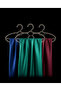 Plastic Shawl Scarf Hanger, White Transparent Color, 10 Pieces, 22X9 cm - 3