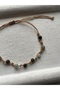 Minimal Emerald Stone Adjustable Rope Bracelet & Anklet - 3