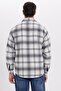 Men's Relax Fit Comfortable Cut Winter Plaid Lumberjack Shirt - 6