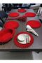 Galaxy Modern Jute Plate and Bread Bowl set of 7