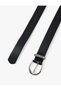 Stone Detailed Faux Leather Belt - 3