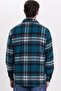 Men's Relax Fit Comfortable Cut Winter Plaid Lumberjack Shirt - 6