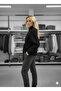 Women's belted Mock Neck buttoned cape cashmere poncho - 3