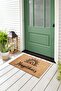 Welcome Written Printed Non-Slip Base Erasable Door Mat (40X60Cm) - 8