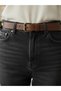 Women's Trouser Belt, Coat Belt, Dress Belt, Shirt Belt,Antique Buckle,2.3 cm