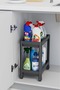 Maya 2-Tier Rolling Bathroom Organizer Shelf, Bathroom Cabinet Inside Organizer - 2
