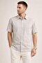 Men's Cotton Stone Short Sleeve Regular Fit Shirt - 2