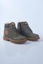 Boys Girls Kids Unisex Rain Snow Winter Zipper and Lace-Up Cat Boots - 2