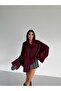 Soft V-Neck Women's Knit Sweater with Shawl Detail - 6