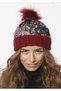 Double-Layer Knitted Beanie with Sequins and Sequins - 2