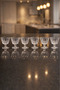 6-Piece Set Clear Glass Dessert Cups with Foot – Elegant Patterned Design - 3