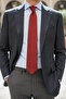 100% Silk Italian Tie – 10 cm Classic Wide Cut, Burgundy Plain