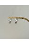 Special Series Mini Stone Xp Silver Hoop Earrings